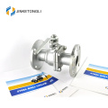 JKTLFB042 wcb a216 2pc spring return ss316 globe ball valve